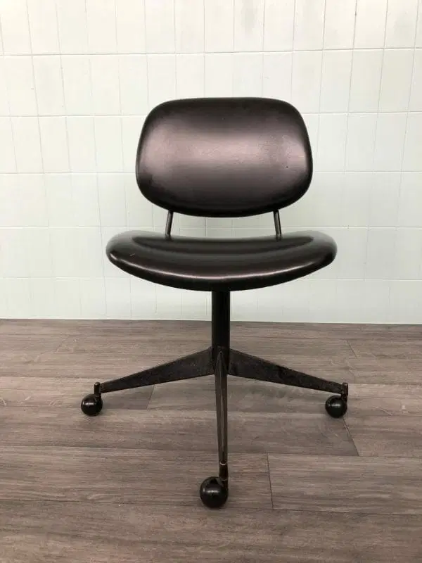 Sedia Da Ufficio OLIVETTI ARREDAMENTI METALLICI Anni 60