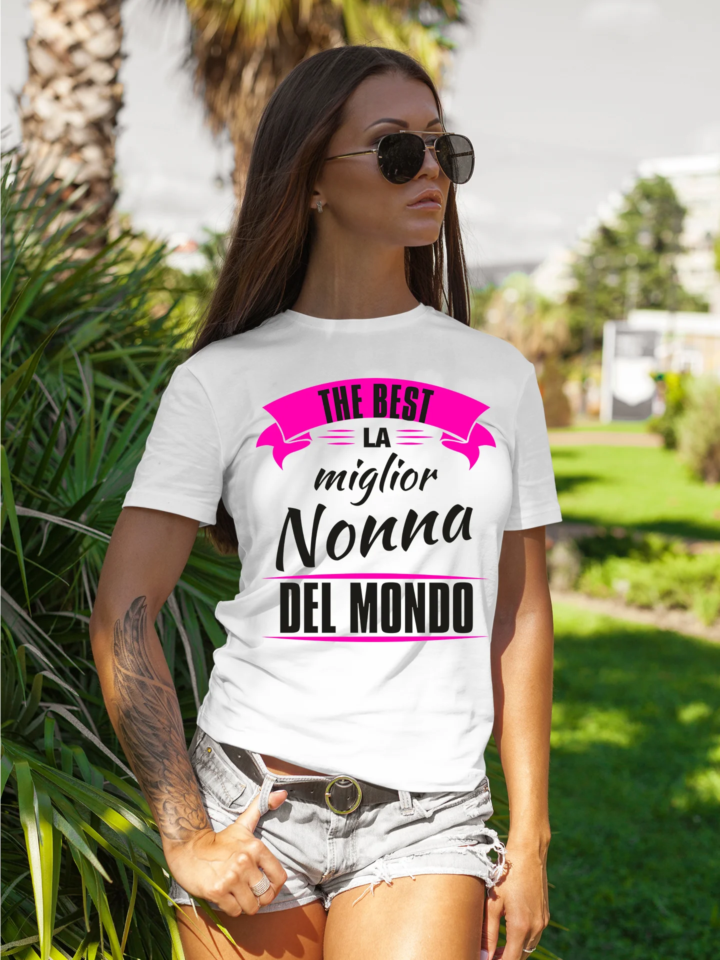 Tshirt Nonna divertente maglietta festa dei nonni Super Nonna – idea regalo nonna - immagine 3