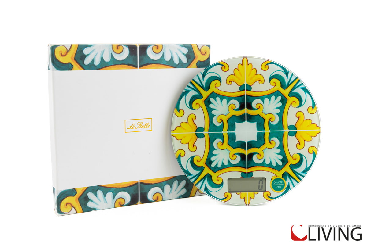 Bomboniera bilancia rotonda