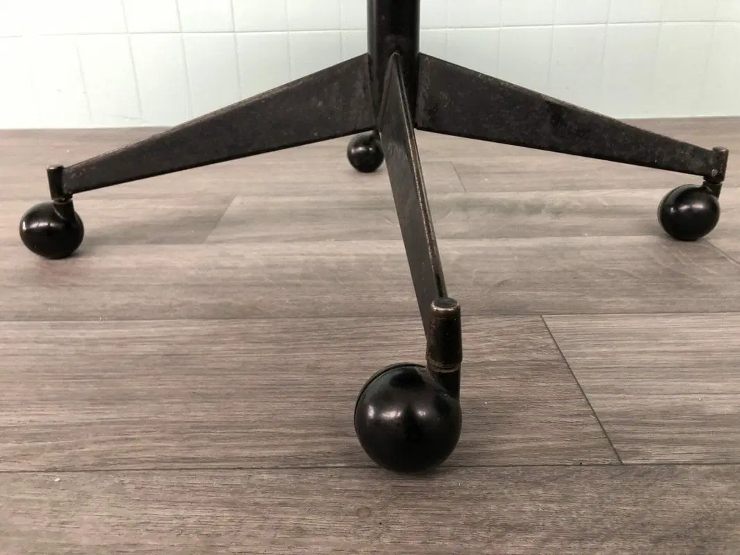 Sedia Da Ufficio OLIVETTI ARREDAMENTI METALLICI Anni 60 - immagine 6