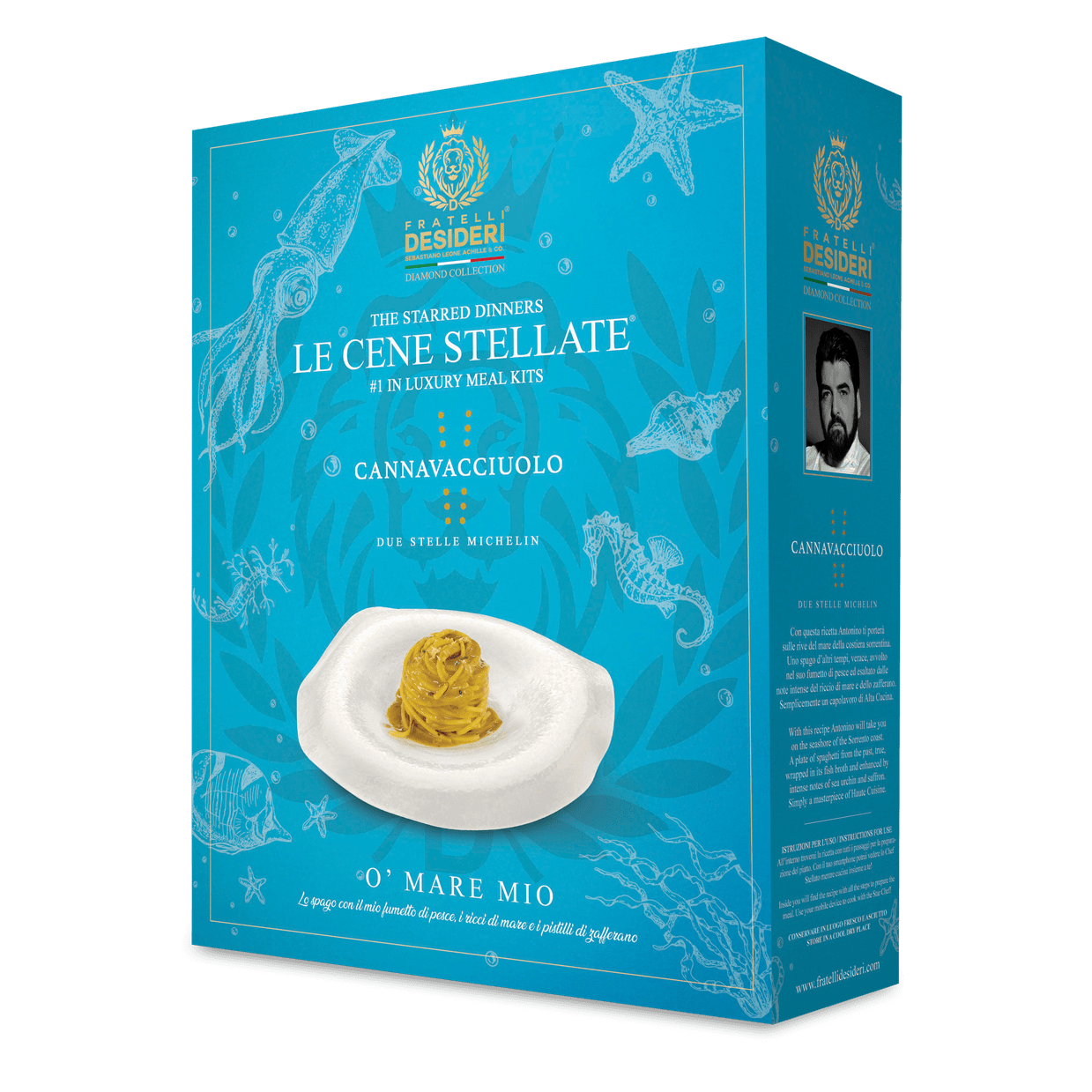 Fratelli Desideri – Le Cene Stellate – O’ Mare Mio – Box da 4 porzioni - immagine 2