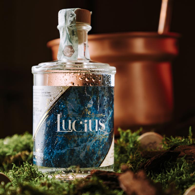 Alfa Spirits Lucius Gin al Gorgonzola Novarese 500 ML - immagine 3