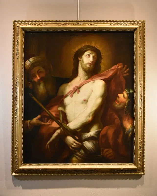 Ecce Homo, Scuola genovese del Seicento, Valerio Castello (Genova, 1624 – Genova, 1659) bottega - immagine 4