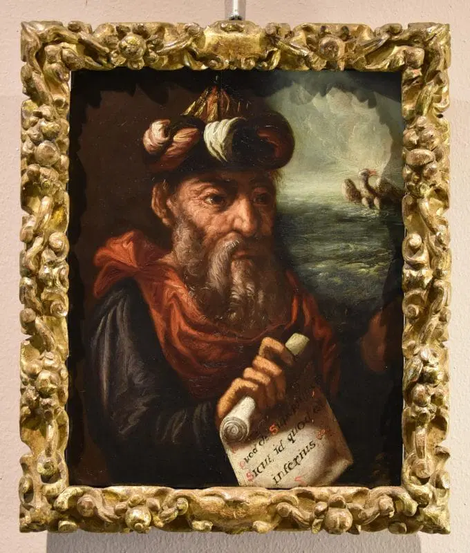 Ritratto dell’alchimista Ermete, Pittore manierista fiammingo XVII secolo