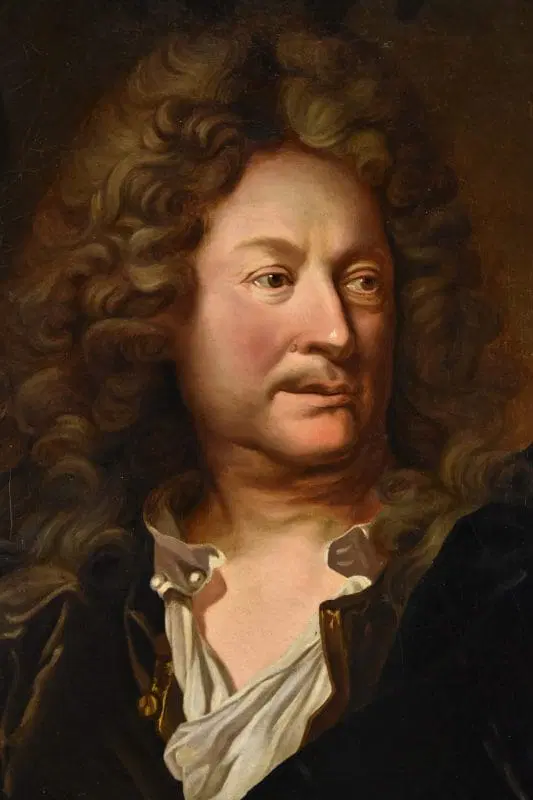 Ritratto del pittore Charles de La Fosse (1636-1716), Hyacinthe Rigaud (Perpignan 1659 – Parigi 1743) attribuibile - immagine 3