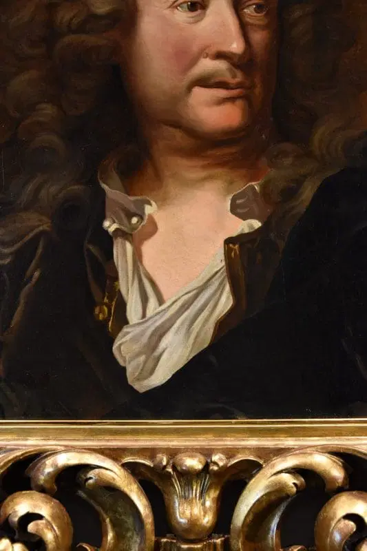 Ritratto del pittore Charles de La Fosse (1636-1716), Hyacinthe Rigaud (Perpignan 1659 – Parigi 1743) attribuibile - immagine 5