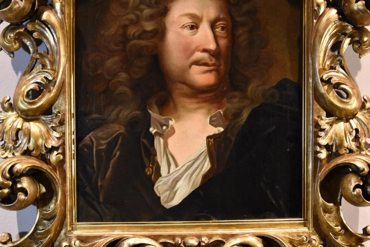 Ritratto del pittore Charles de La Fosse (1636-1716), Hyacinthe Rigaud (Perpignan 1659 – Parigi 1743) attribuibile - immagine 6