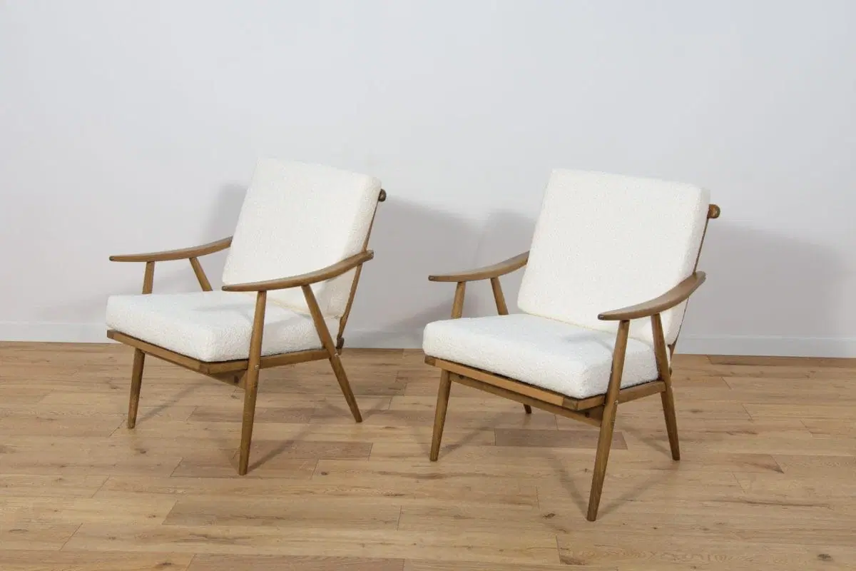 Mid Century Armchairs from TON, 1960s, Set of 2 - immagine 2