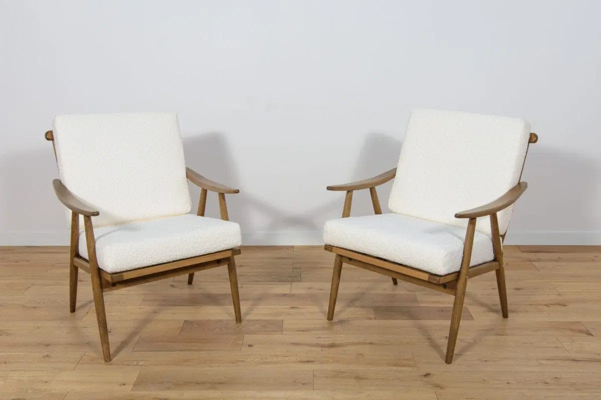 Mid Century Armchairs from TON, 1960s, Set of 2