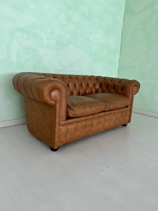 Divano Letto Chesterfield a 2 posti - immagine 6