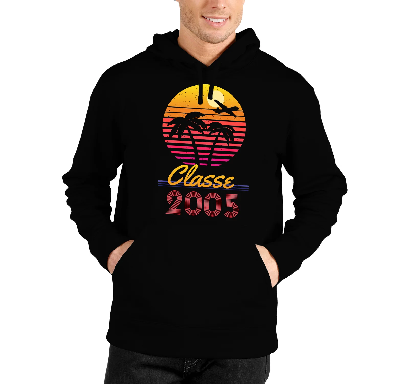 Felpa Compleanno 18 Anni Uomo Classe Anno Personalizzabile Idea Regalo Compleanno Felpa con cappuccio