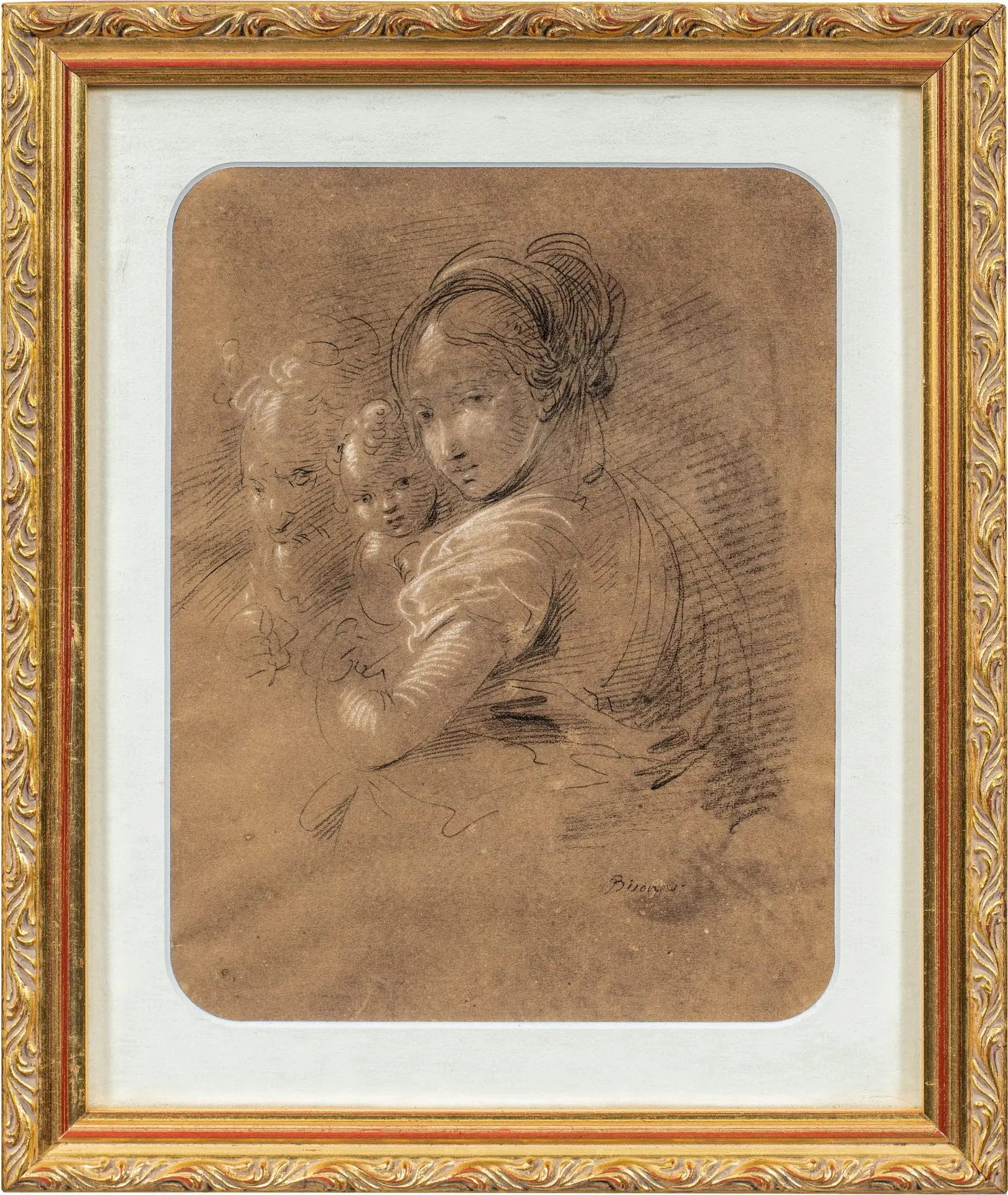 Giuseppe Bernardino Bison (Palmanova 1762 – Milano 1844) – Sacra Famiglia.