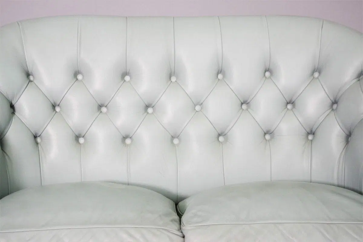 Divanetto 2 posti in pelle Valdichienti, anni ’80 - immagine 8