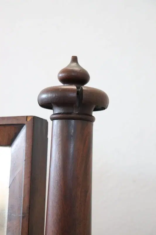 Psiche antica in mogano Sec. XIX - immagine 3