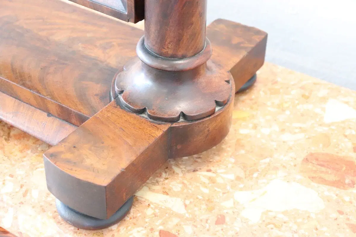 Psiche antica in mogano Sec. XIX - immagine 5