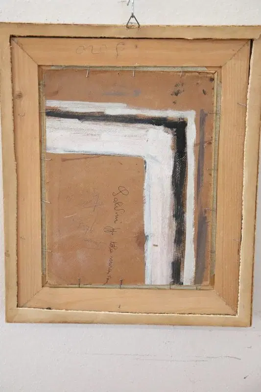 Dipinto antico olio su tela firmato Reina Giuseppe (1829/1905) - immagine 2