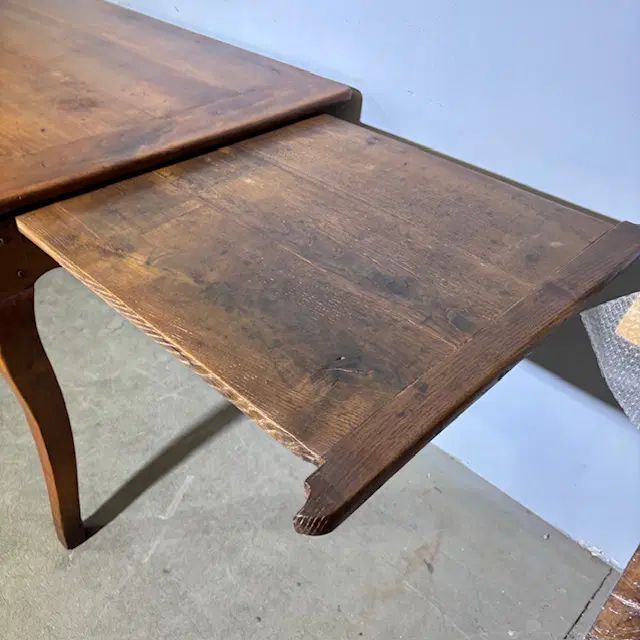 Antico tavolo provenzale fratino 1770 ciliegio. Con prolunga . Restaurato. - immagine 4