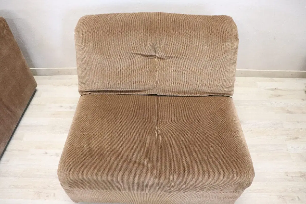 Divano modulare in velluto di Busnelli, Italia, anni ’70 - immagine 8