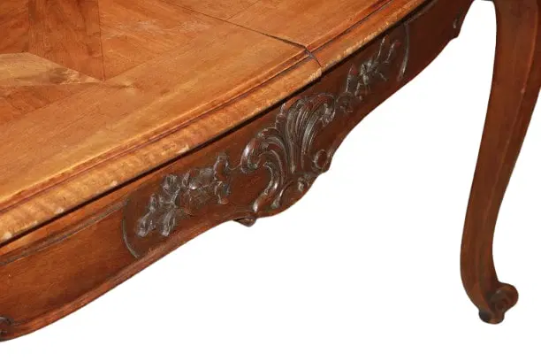 Tavolo Provenzale Quadrato Allungabile del 1800 in Noce - immagine 3