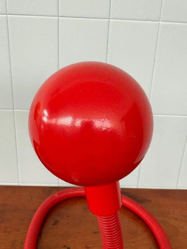 Coppia Lampade Snodabili Italiane Snake Lamp Anni 80 Attr. Valenti Design Hosoe - immagine 5