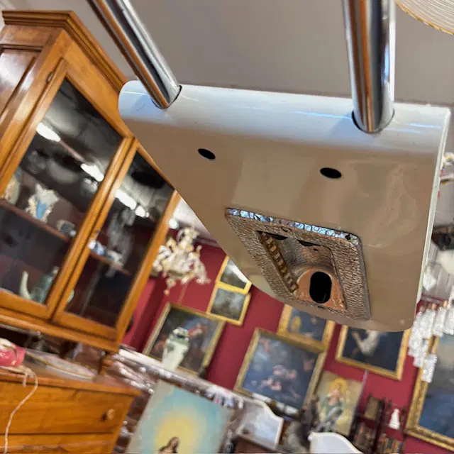 Lampadario – lampada Gesto – Bruno Gecchelin per Skipper 1975 modernariato design - immagine 4