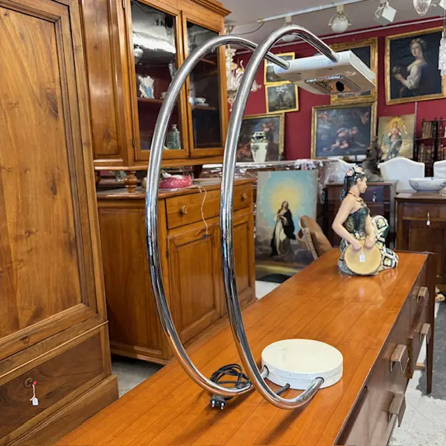 Lampadario – lampada Gesto – Bruno Gecchelin per Skipper 1975 modernariato design - immagine 6