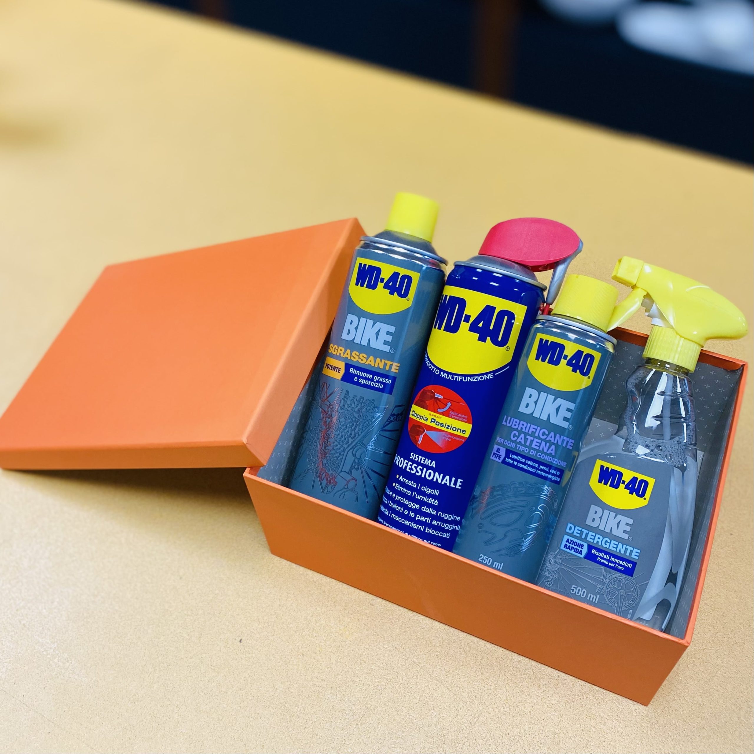 Paggi Box – Box Bicicletta Sgrassanti, Lubrificanti e Detergenti da 250 o 500 ml