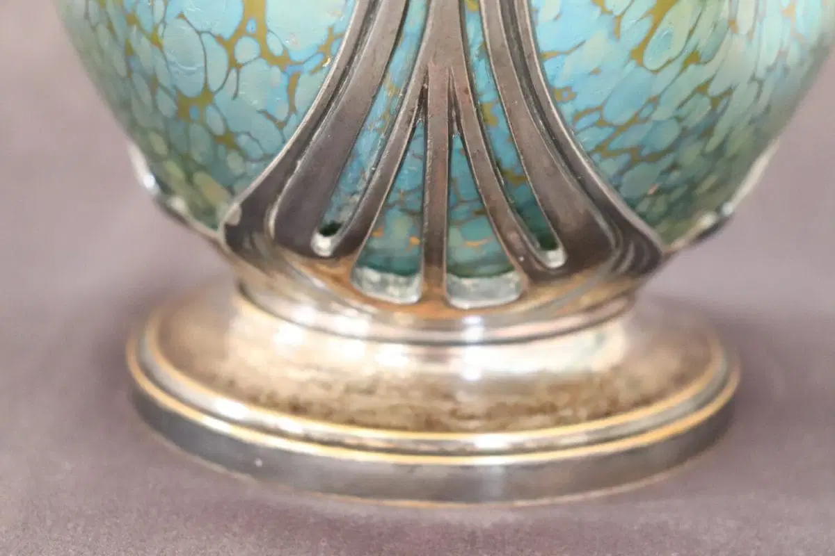 Vaso Art Nouveau di Moritz Hacker e Johann Loetz Witwe, primi XX secolo - immagine 9