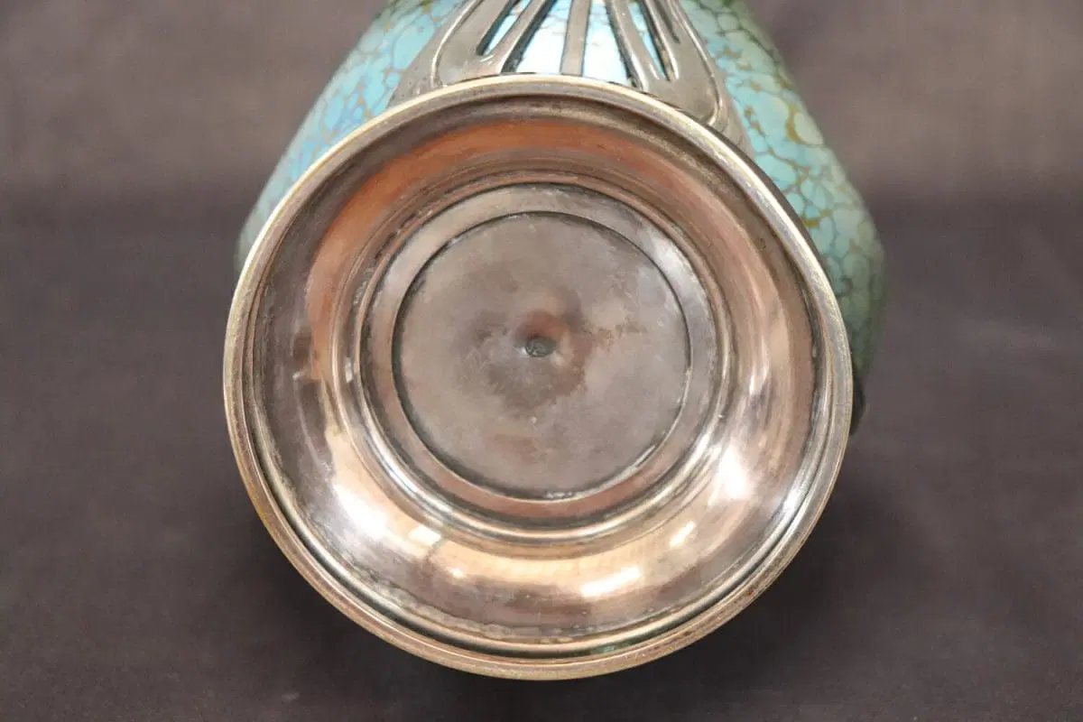 Vaso Art Nouveau di Moritz Hacker e Johann Loetz Witwe, primi XX secolo - immagine 5