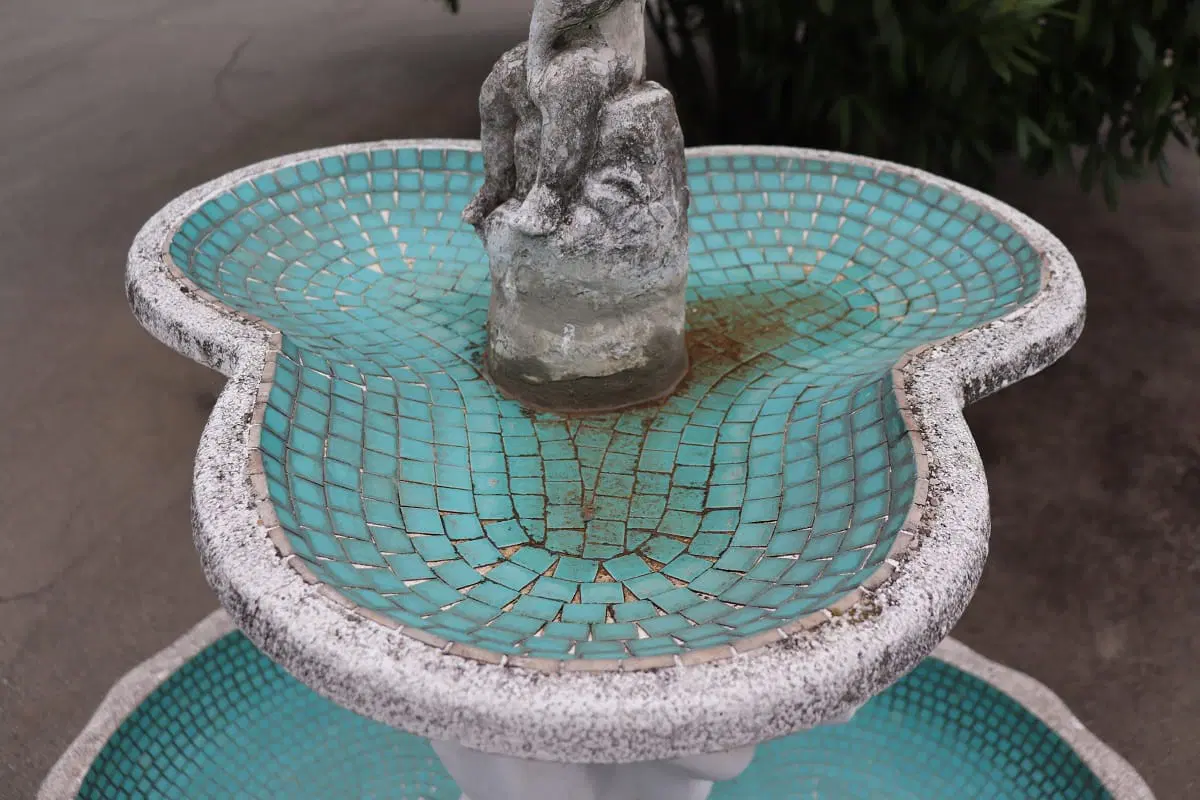 Primi decenni secolo XX maestosa fontana da giardino - immagine 6