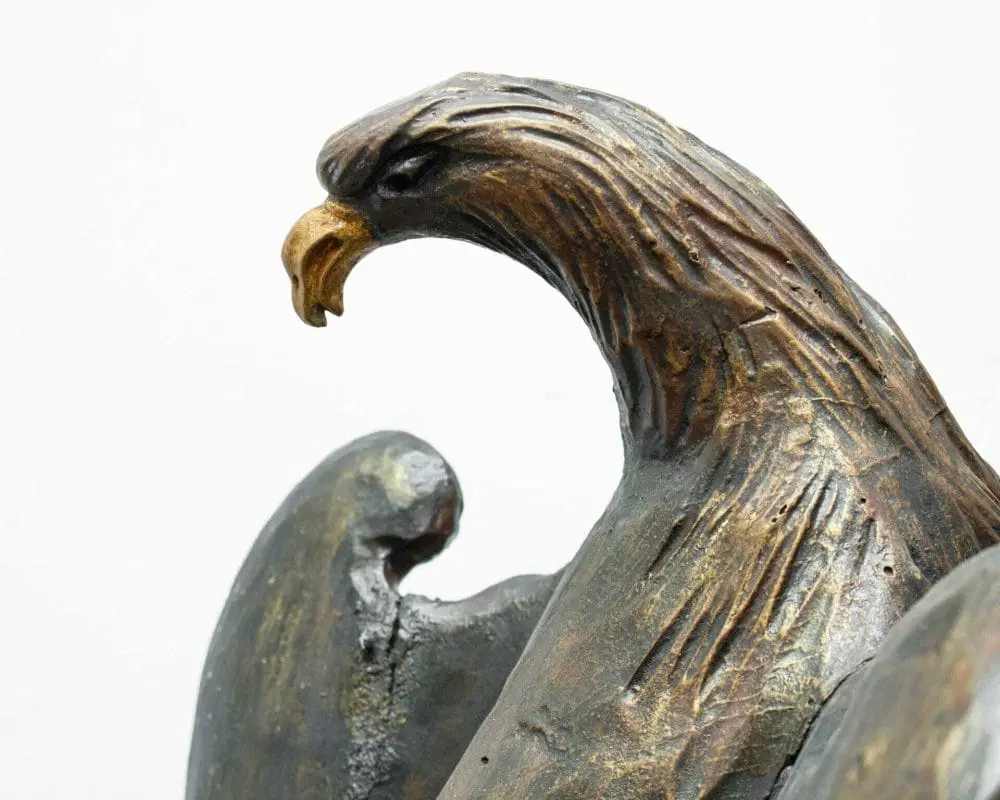 XVII secolo, Aquile in legno policromo - immagine 4
