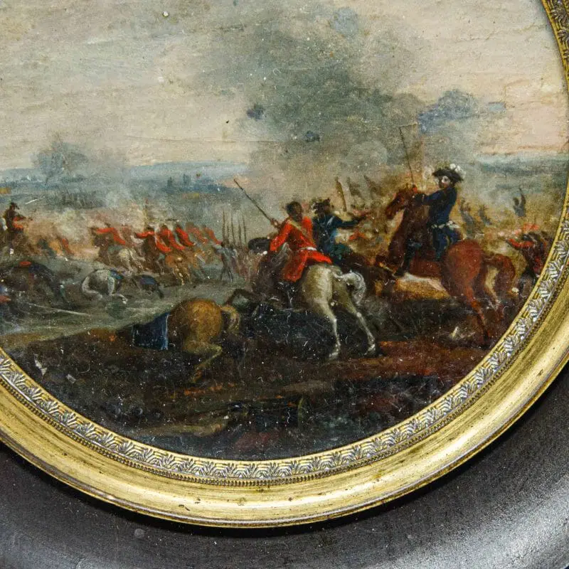 Scuola francese, ultimo quarto del XVIII secolo, La battaglia di Denain - immagine 2