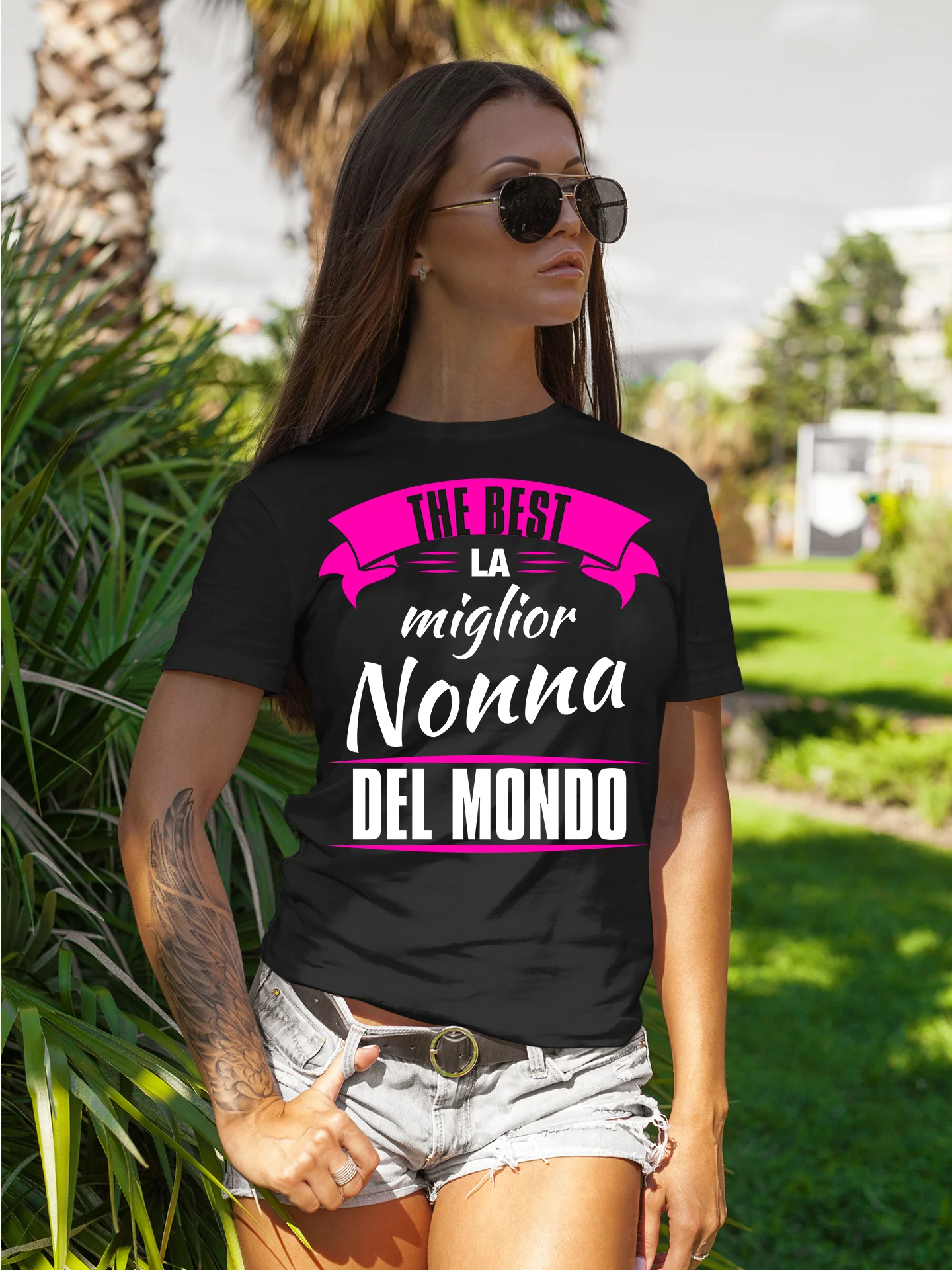 Tshirt Nonna divertente maglietta festa dei nonni Super Nonna – idea regalo nonna - immagine 2