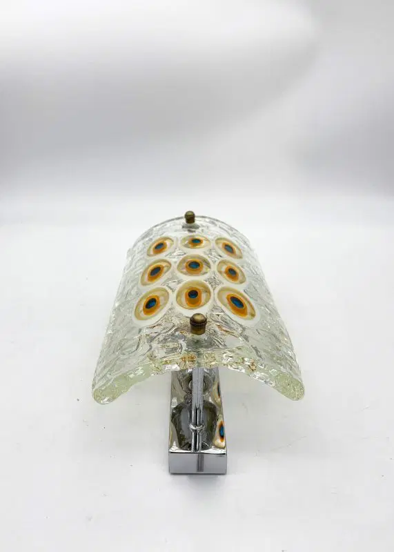 Applique lampada da parete attributo a Mazzega singola - immagine 5