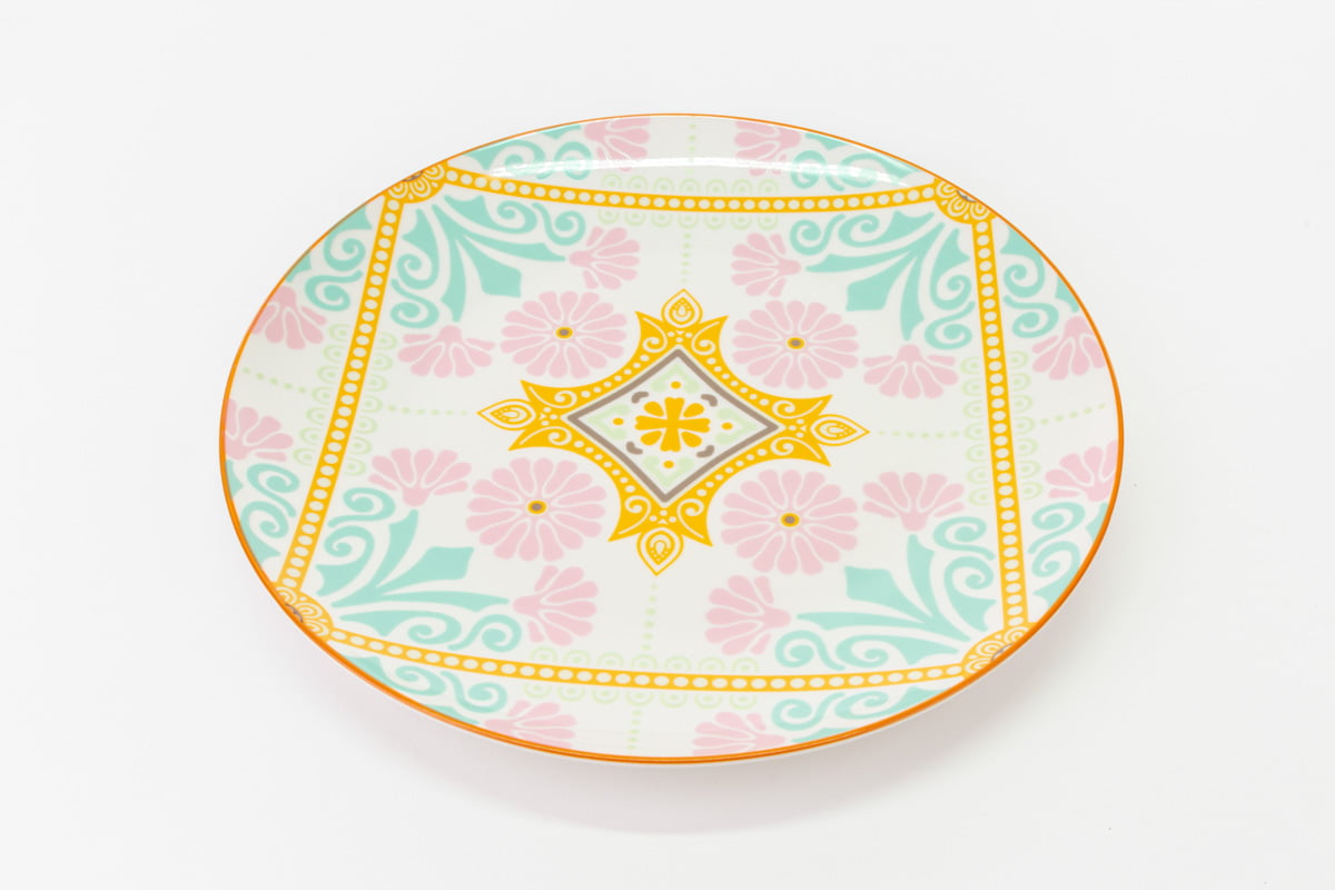 Set 18 pezzi piatti decoro linea Aloha - immagine 3