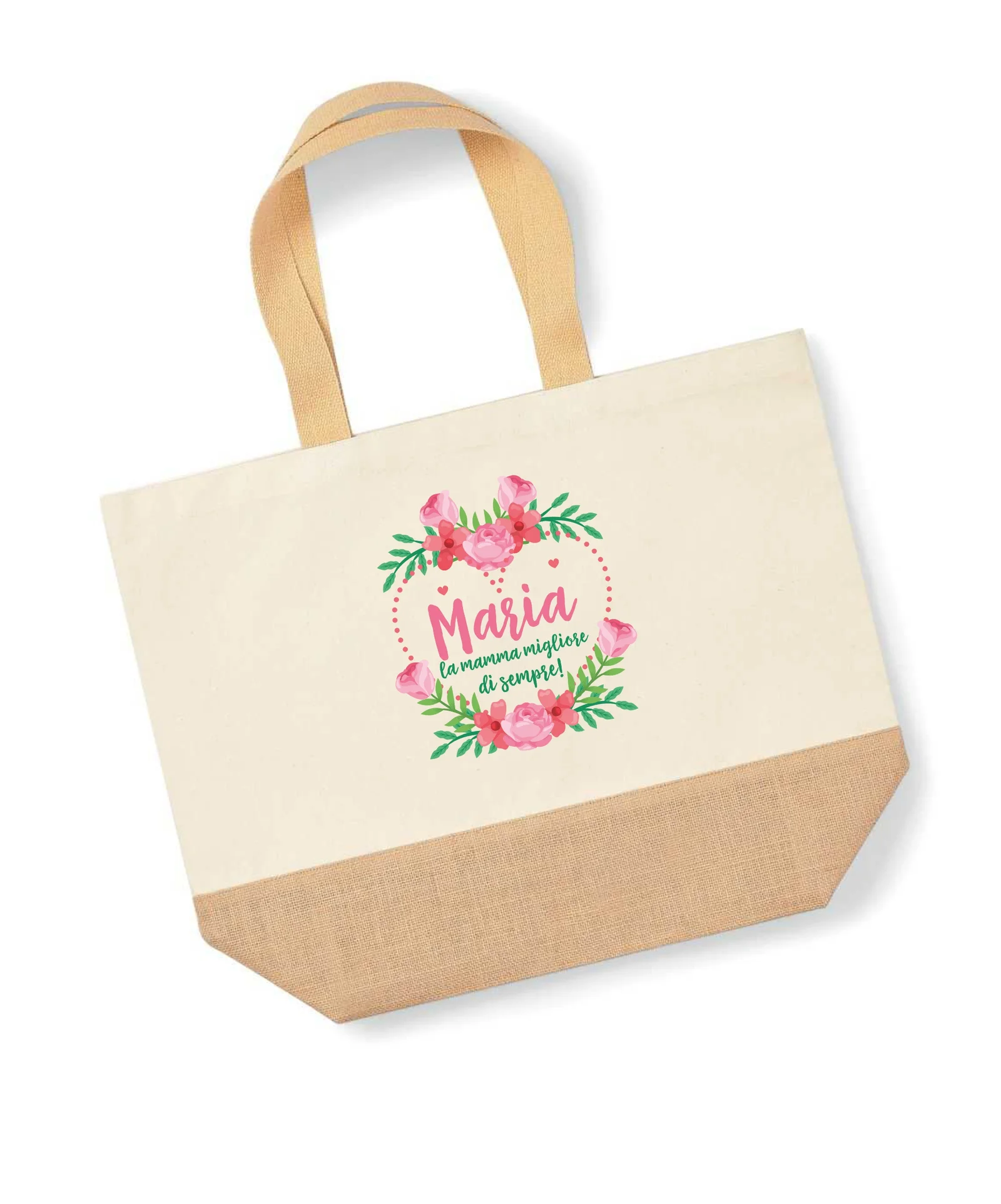 Shopper Mamma Mamma Personalizzabile La Mamma Migliore di Sempre Regalo Mamma Festa della Mamma Idea Regalo Mamma - immagine 4