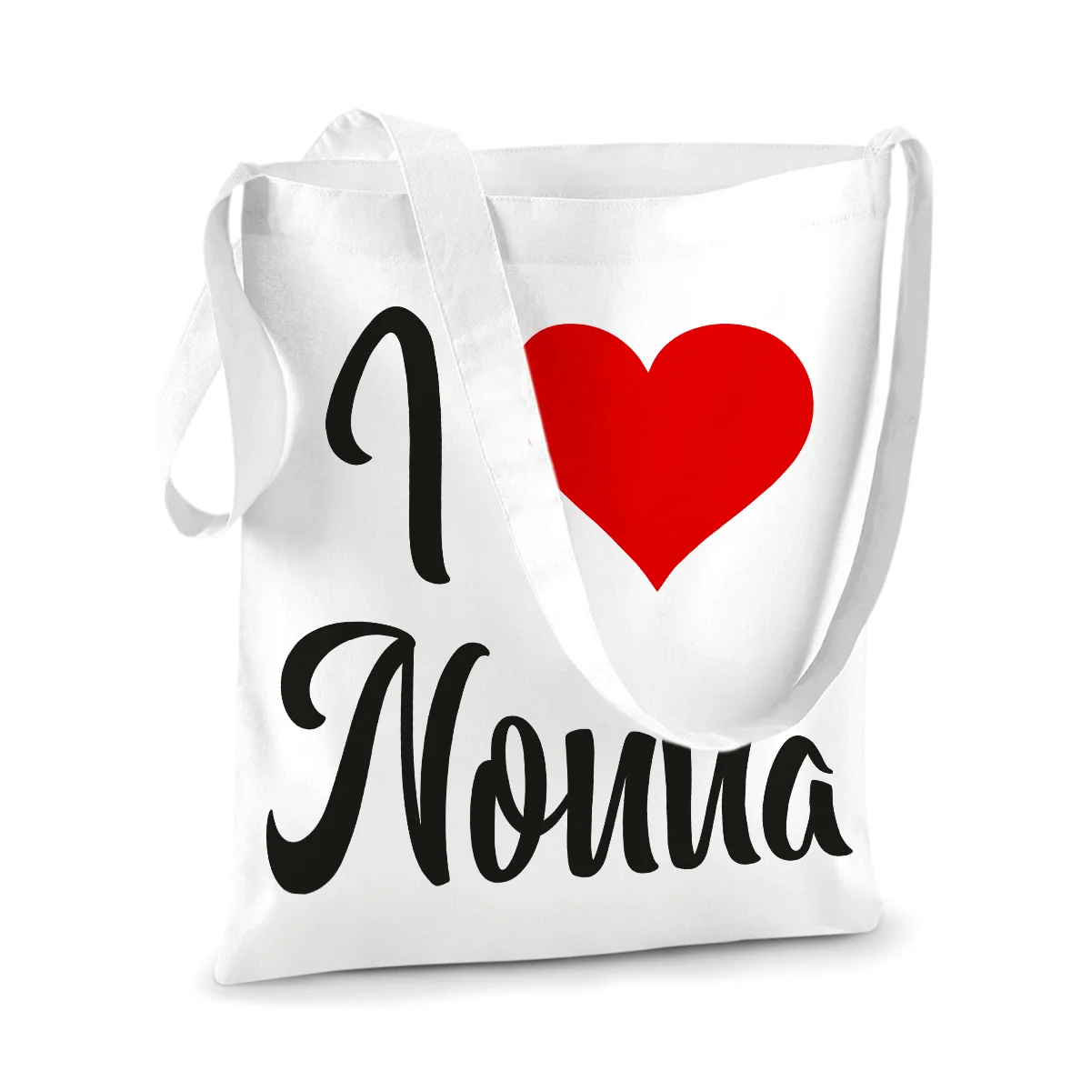 Shopping Bag Nonna i love Nonna Shopper Idea Regalo Nonna - immagine 4