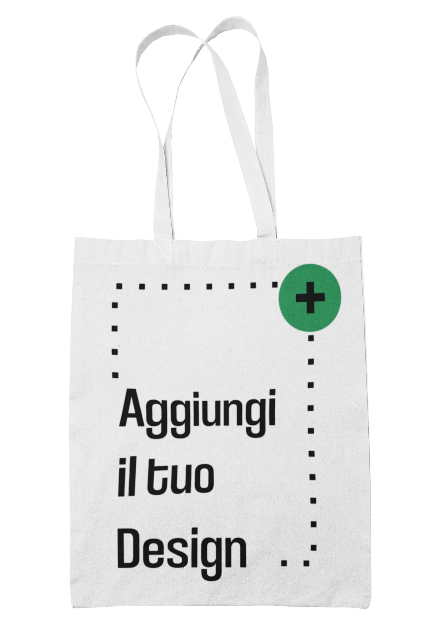 Shopping Bag Personalizzata Shopper Personalizzabile – Crea la tua Borsa – 100% cotone