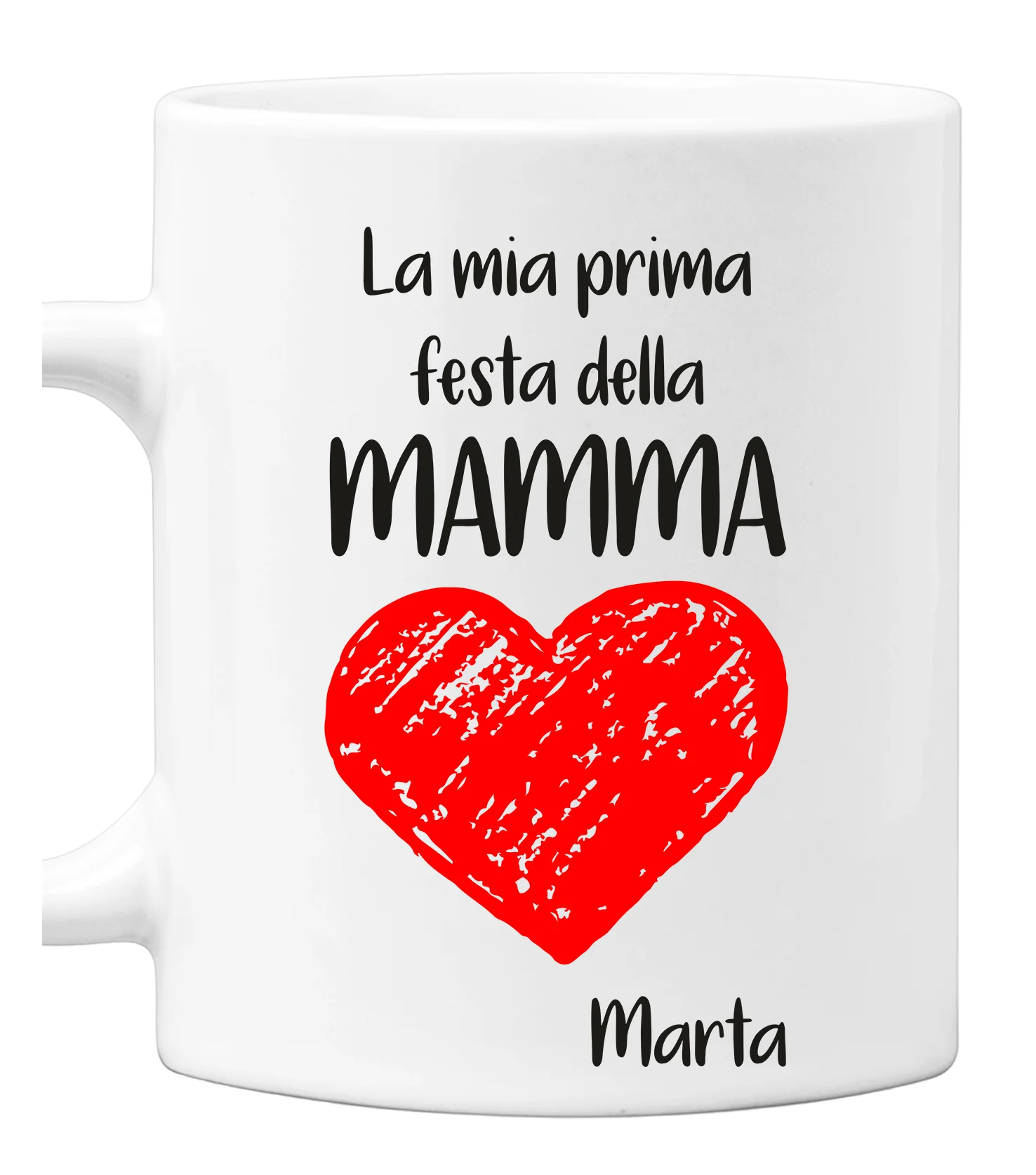 Tazza Mamma PERSONALIZZABILE Festa della Mamma Io e Papà La mia prima Festa della Mamma Mug 11OZ Idea Regalo Mamma