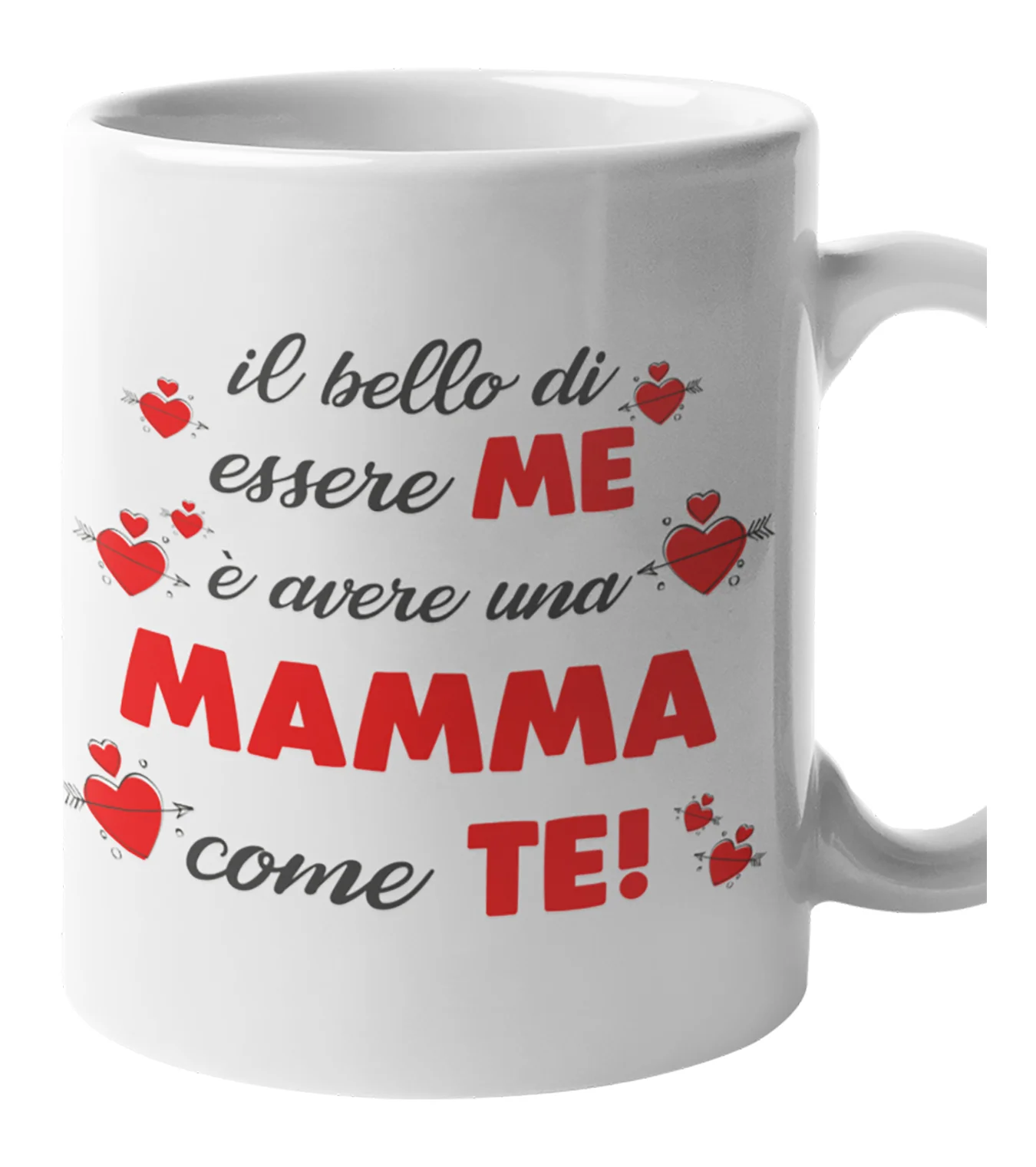 Tazza Mamma Il bello di essere me è avere una mamma come te! Mug 11OZ Idea Regalo Mamma