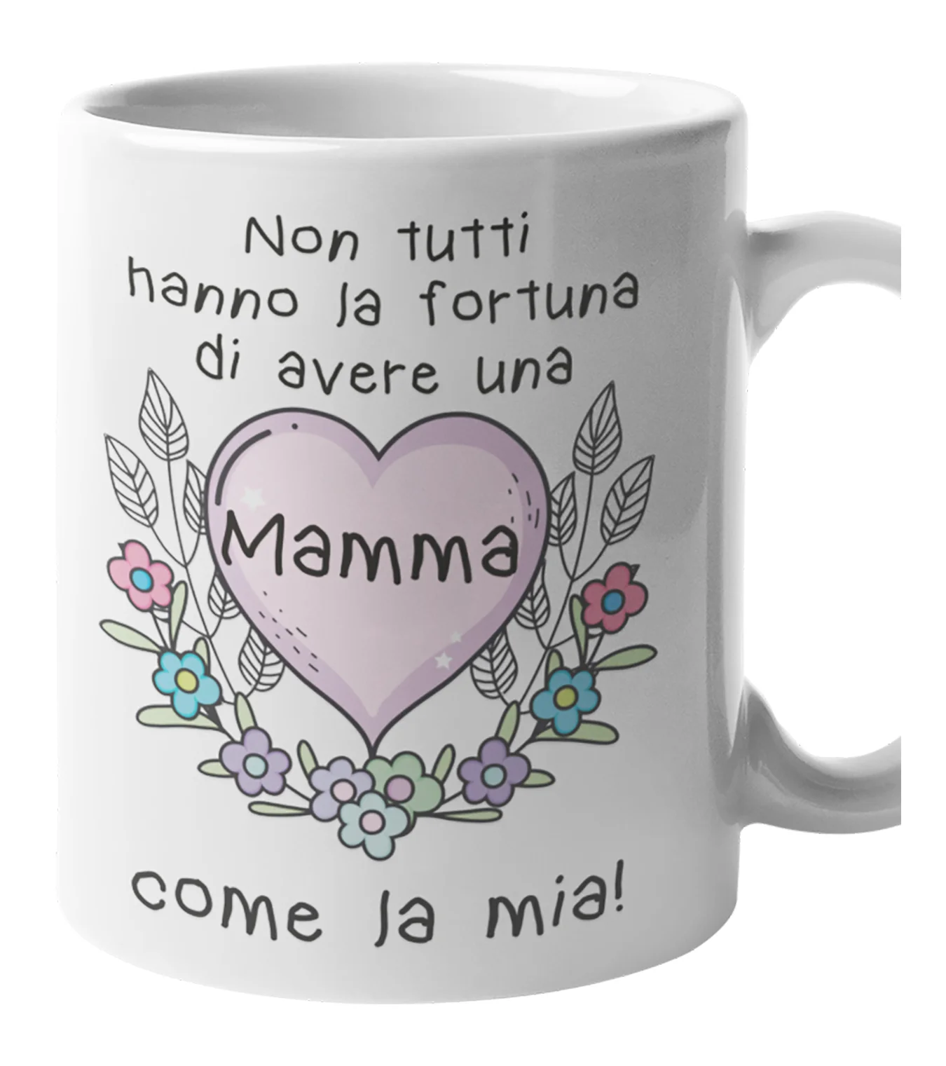 Tazza Mamma Non tutti hanno la fortuna di avere una mamma come la mia Mug 11OZ Idea Regalo Mamma