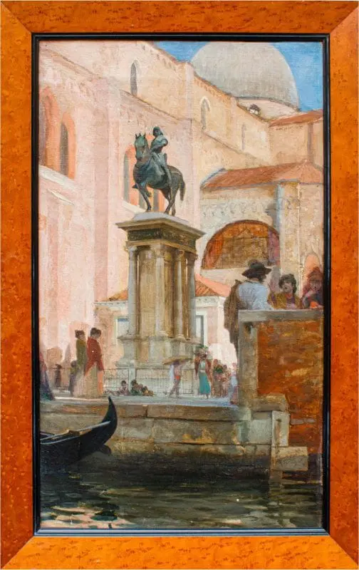 Charles Lebayle (1856 – 1898), Venezia: Scorcio di Campo san Zanipolo