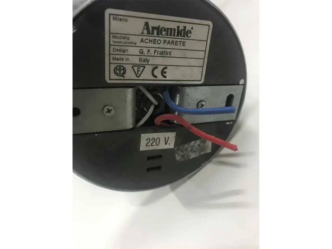 Set 4 applique Acheo vintage in metallo cromato – Artemide - immagine 4