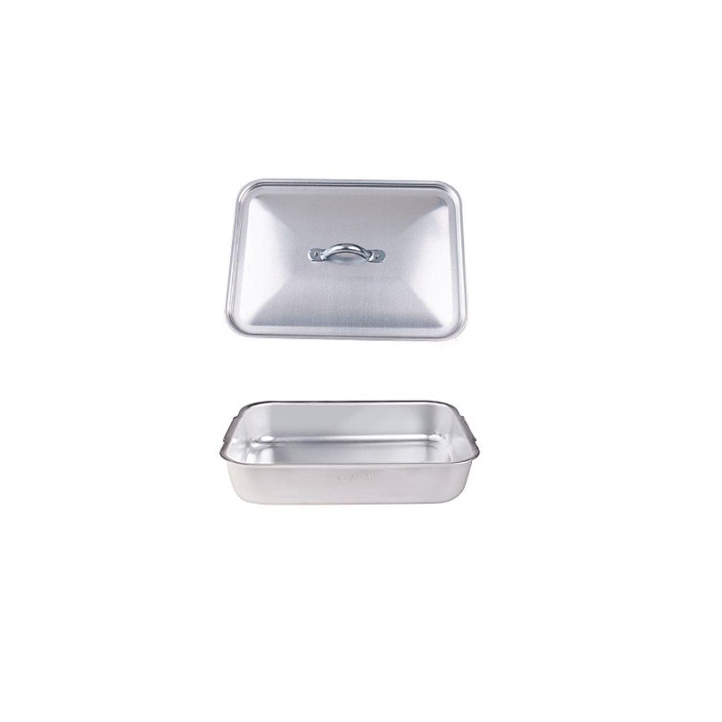 Pentole Agnelli lasagnera alluminio puro 26 x 20 cm h 6 cm Made in Italy