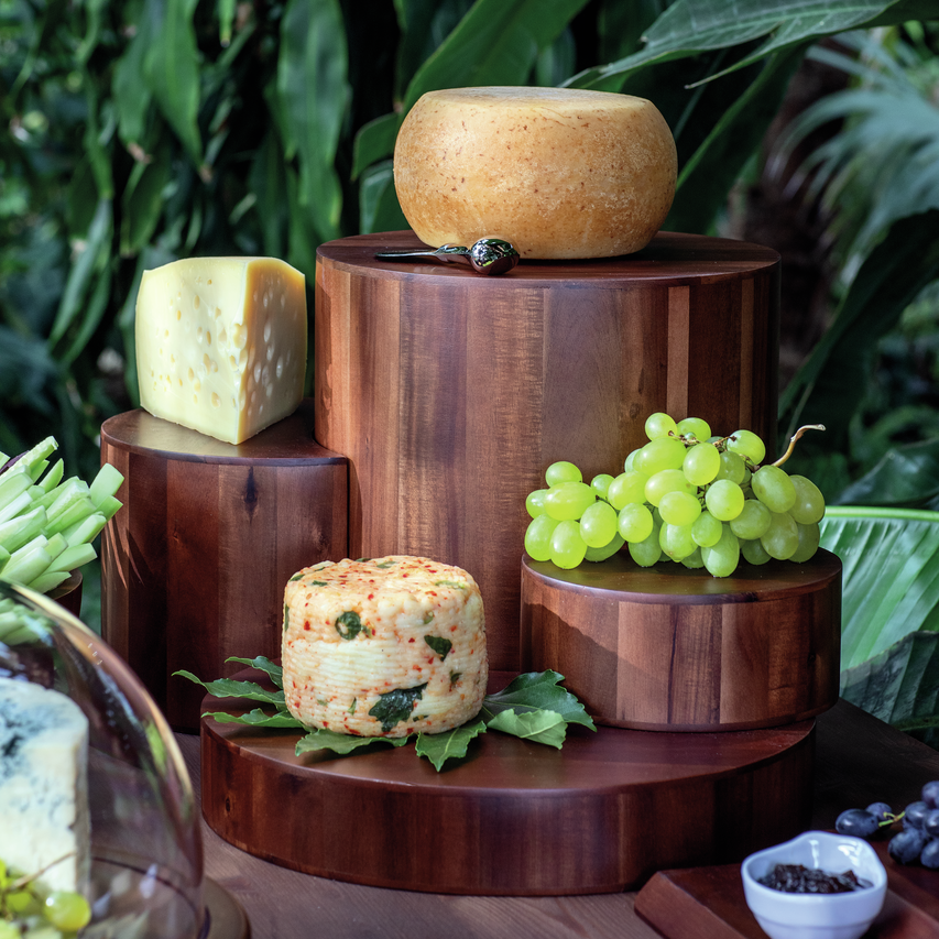 Alzata buffet incastro radici cm.24x18h - immagine 5