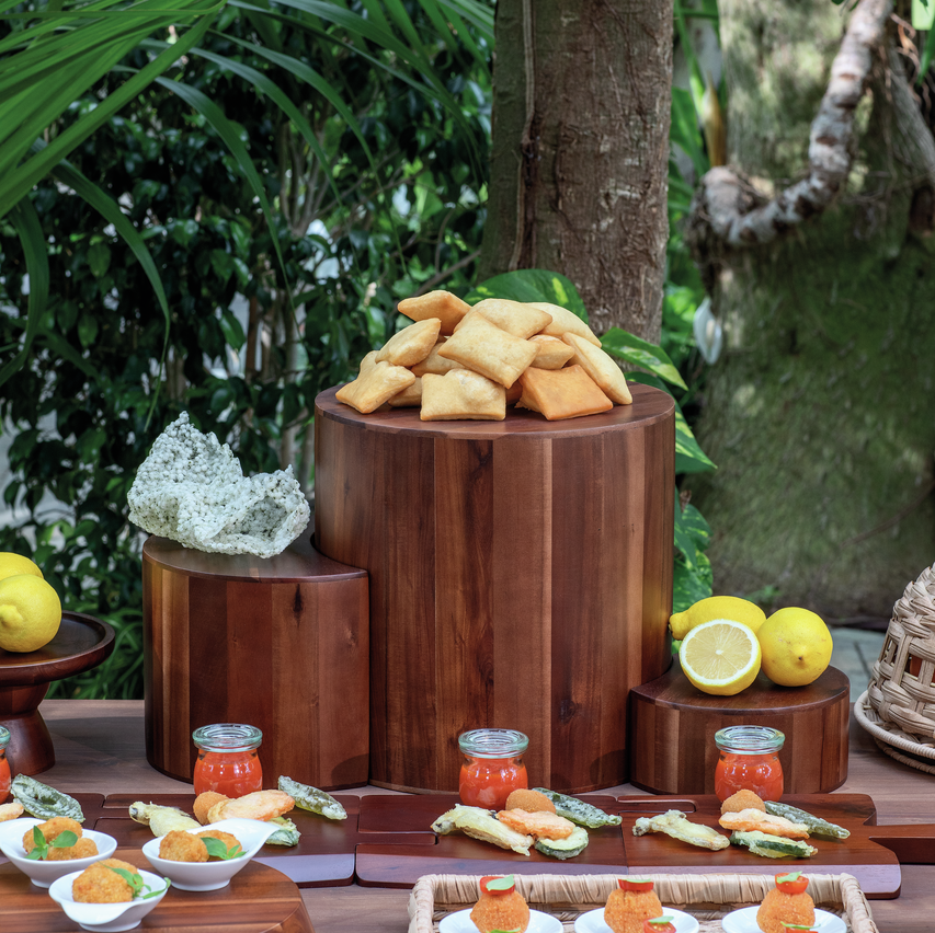 Alzata buffet incastro radici cm.24x18h - immagine 7