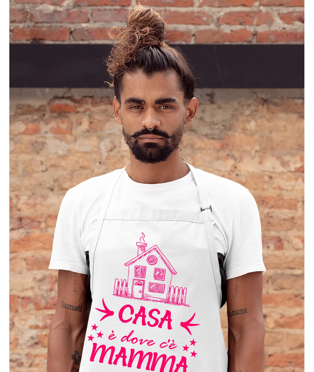 Grembiule da cucina Mamma Regalo Casa è dove c’è Mamma Idea Regalo taglia Unica - immagine 4