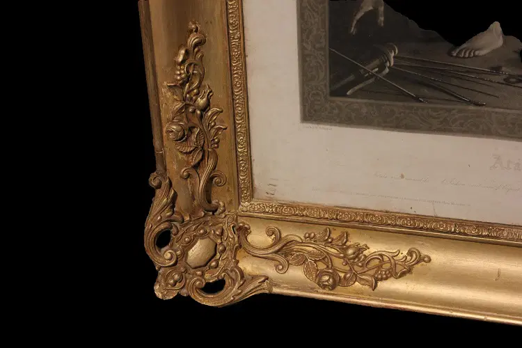 Stampa francese della seconda metà del 1800 Raffigurante Atala di Chateaubriand - immagine 9