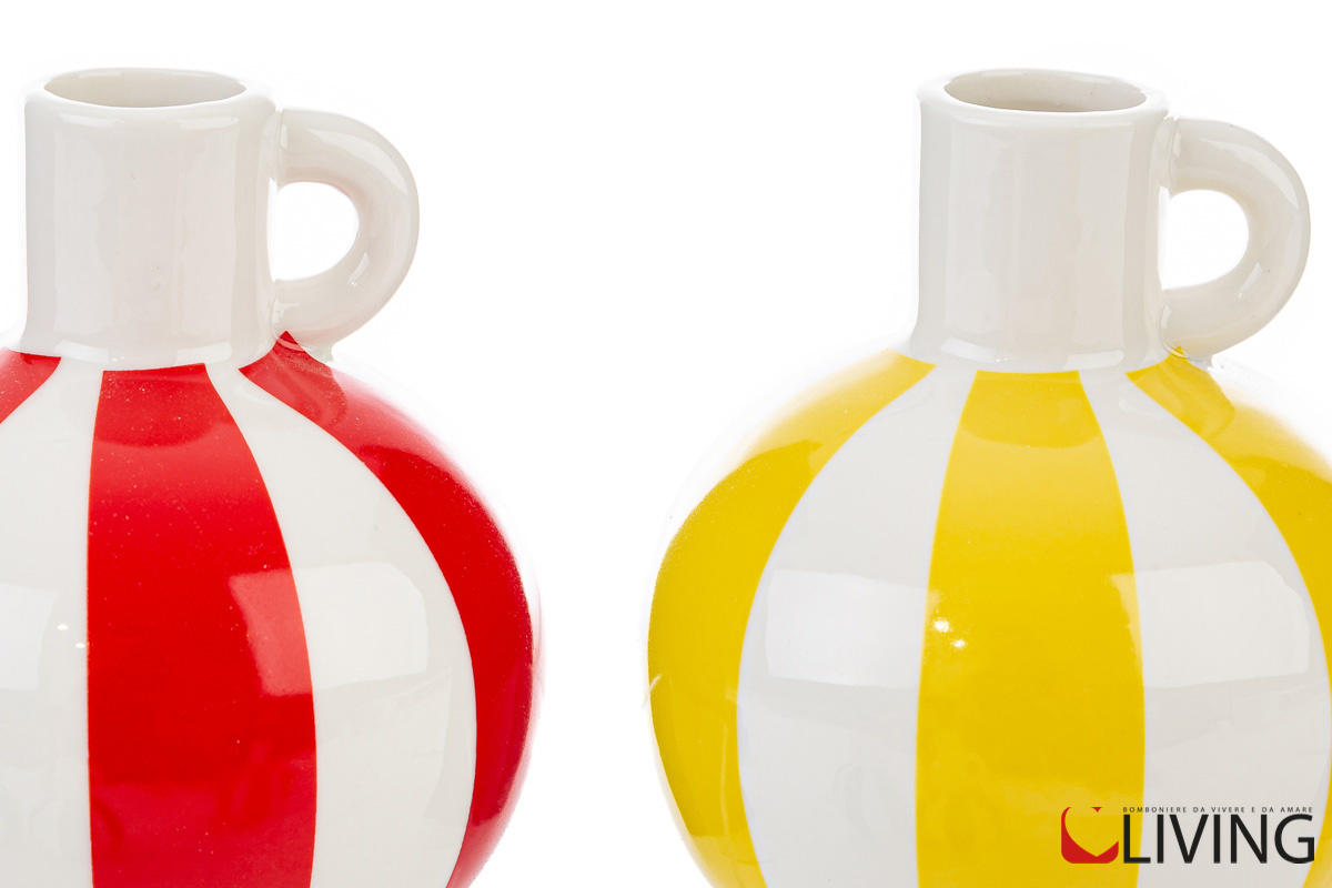 Vaso porcellana decoro circus - immagine 2