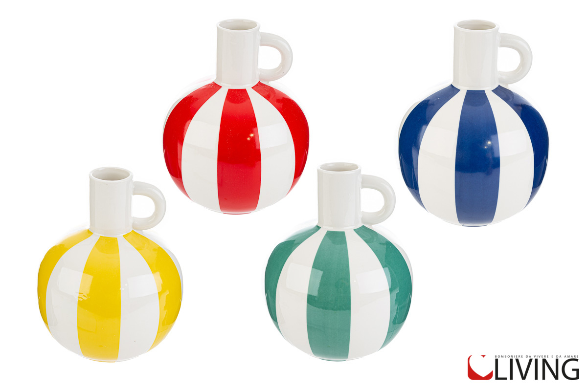 Vaso porcellana decoro circus